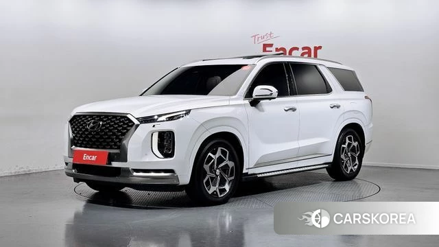 Hyundai Palisade 2022 Белый из Кореи