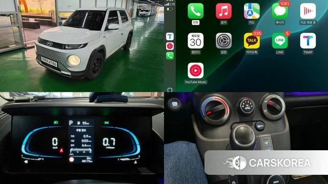 Hyundai Casper 2022 Белый из Кореи