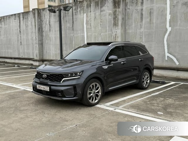 Kia Sorento 4th Generation 2021 Серебристо-серый из Кореи