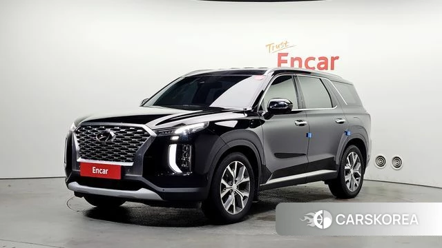 Hyundai Palisade 2021 Черный из Кореи