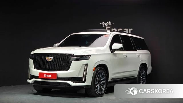 Cadillac Escalade 5th Generation 2023 Белый из Кореи