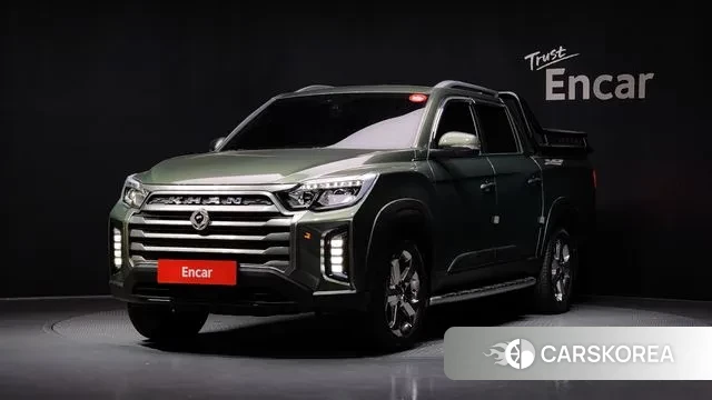 Ssangyong The New Rexton Sports Cannes 2021 Темно-зеленый из Кореи