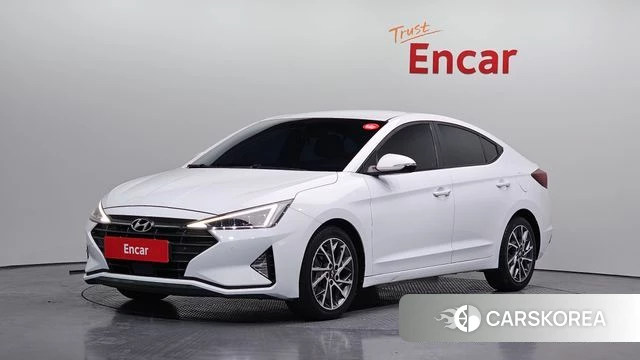 Hyundai The New Avante AD 2018 Белый из Кореи