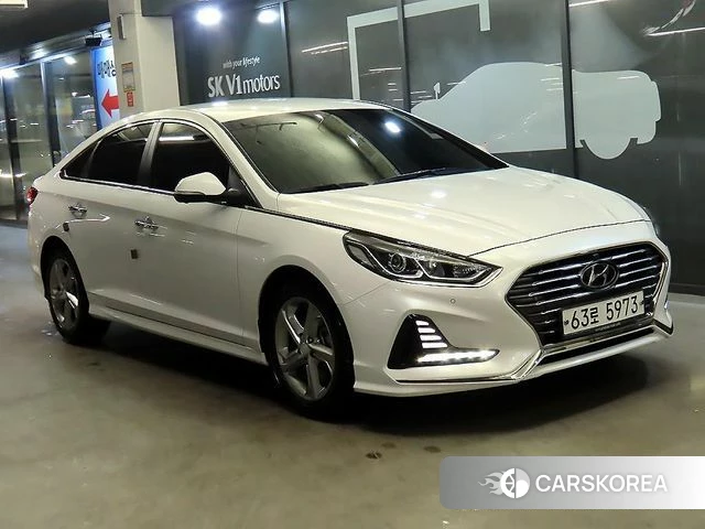 Hyundai Sonata New Rise 2018 Белый из Кореи