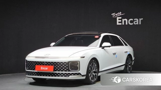 Hyundai Grandeur (GN7) 2023 Белый из Кореи
