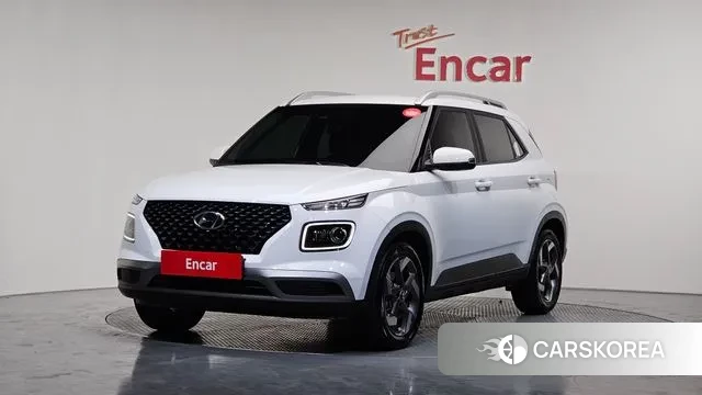Hyundai Venue 2021 Белый из Кореи