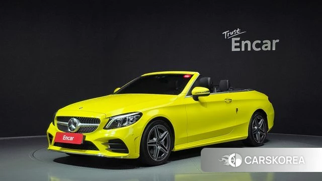 Mercedes-Benz C-Class W205 2020 Желтый из Кореи
