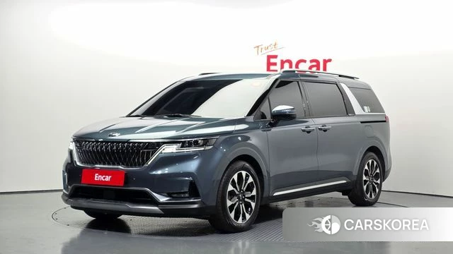 Kia Carnival 4th generation 2021 Синий из Кореи