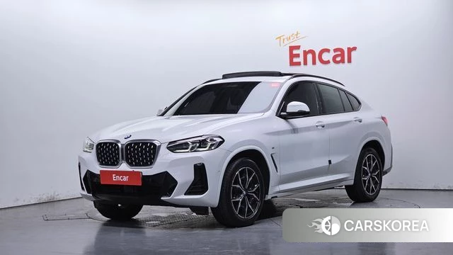 BMW X4 (G02) 2022 Белый из Кореи