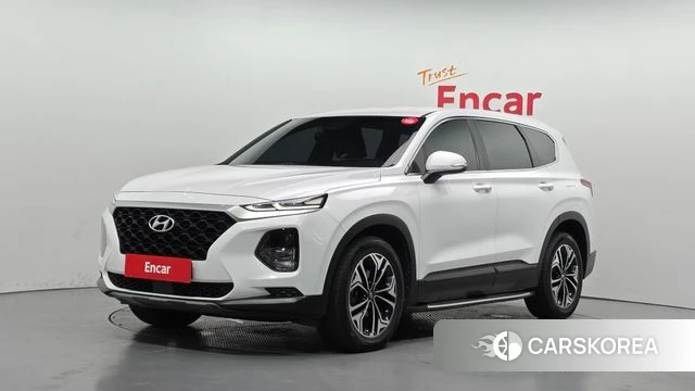 Hyundai Santa Fe TM 2018 Белый из Кореи