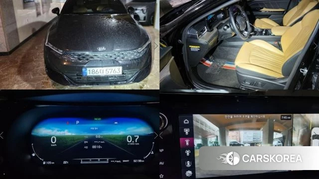 Kia K5 3rd generation 2020 Черный из Кореи