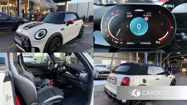 Mini Cooper S Convertible 2021 Белый из Кореи