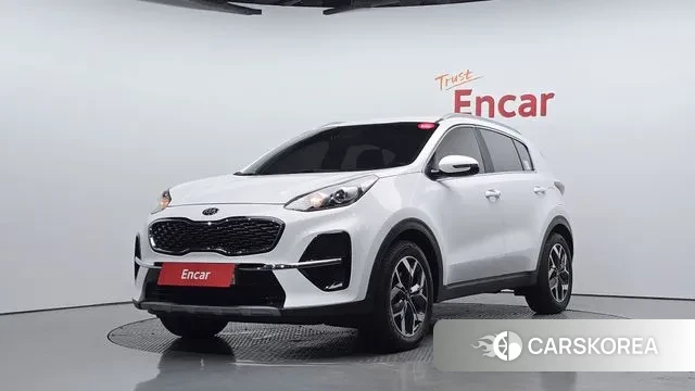 Kia Sportage The Bold 2021 Белый из Кореи