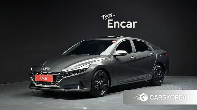 Hyundai Avante (CN7) 2023 Серый из Кореи