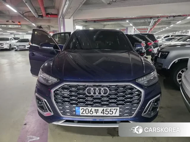 Audi Q5 (FY) 2021 Синий из Кореи