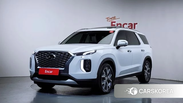 Hyundai Palisade 2021 Белый из Кореи