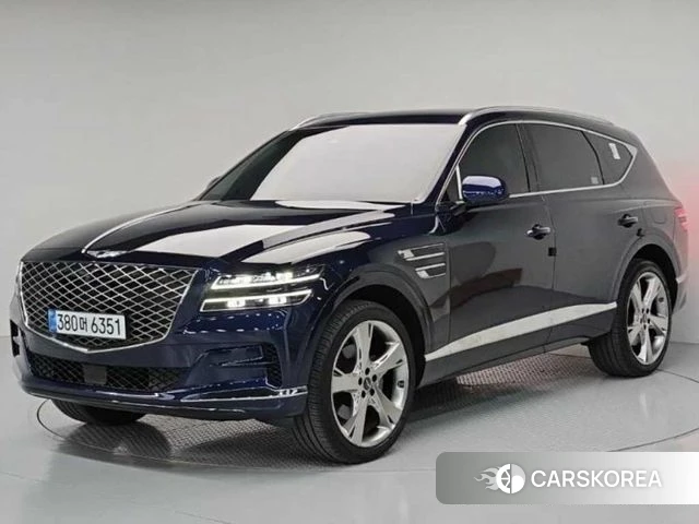 Genesis GV80 2021 Синий из Кореи