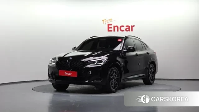 BMW X4 (G02) 2023 Черный из Кореи