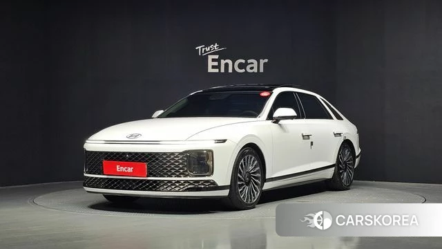 Hyundai Grandeur (GN7) 2024 Белый из Кореи