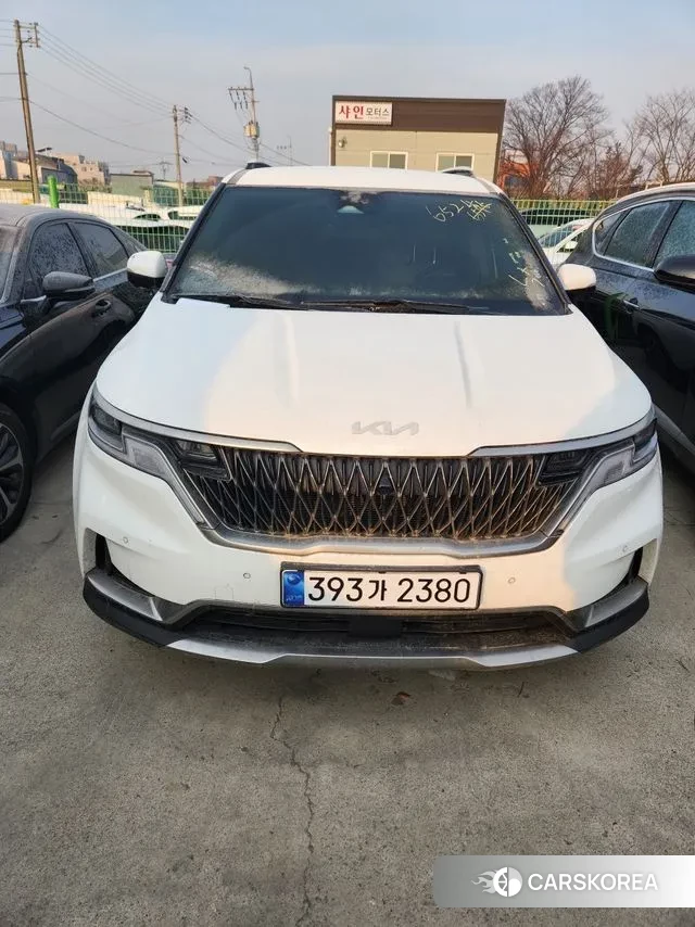 Kia Carnival 4th generation 2022 Белый из Кореи