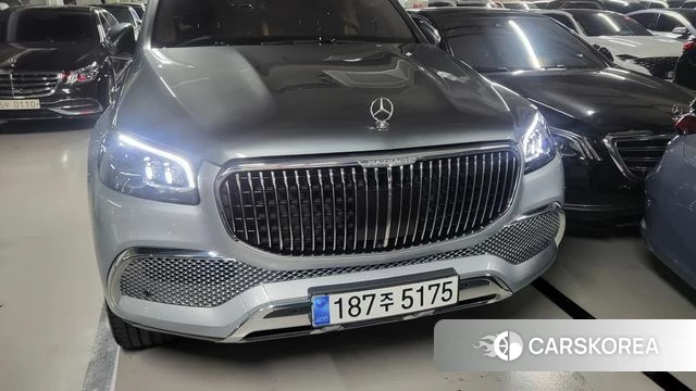Mercedes-Benz GLS - Class X167 2023 Серебряный двухцветный из Кореи