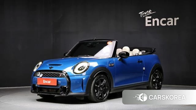 Mini Cooper S Convertible 2023 Синий из Кореи