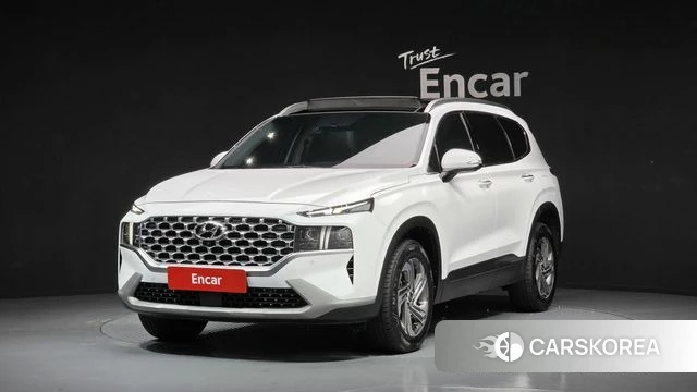 Hyundai The New Santa Fe 2021 Белый из Кореи