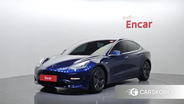 Tesla Model 3 2020 Синий из Кореи