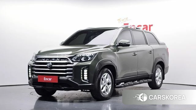 Ssangyong The New Rexton Sport 2022 Зеленый из Кореи