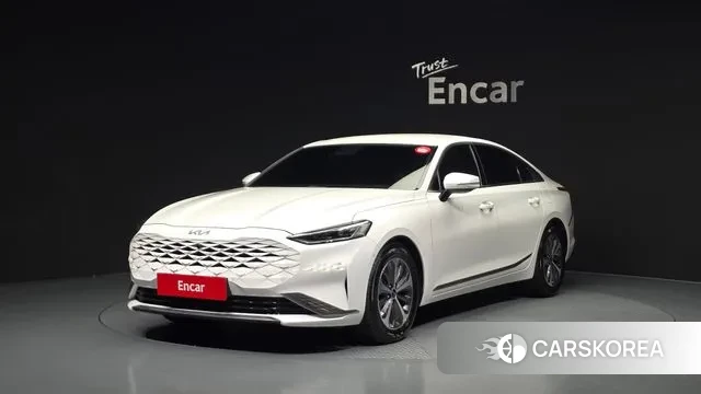 Kia K8 Hybrid 2022 Белый из Кореи