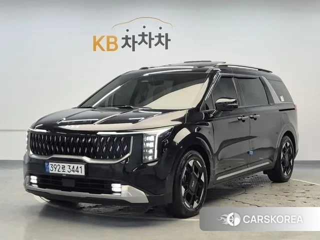 Kia The New Carnival 4th Generation 2024 Черный из Кореи