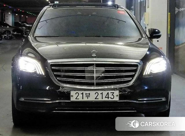 Mercedes-Benz S-Class W222 2018 Черный из Кореи