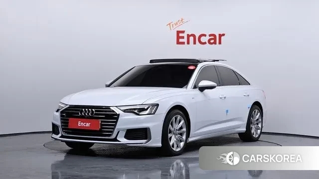 Audi A6 (C8) 2020 Белый из Кореи