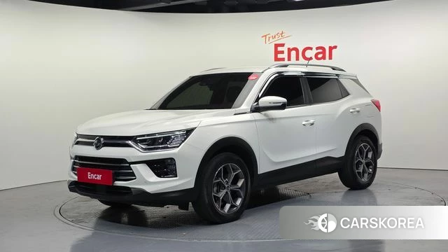 Ssangyong Beautiful Korando 2022 Белый из Кореи
