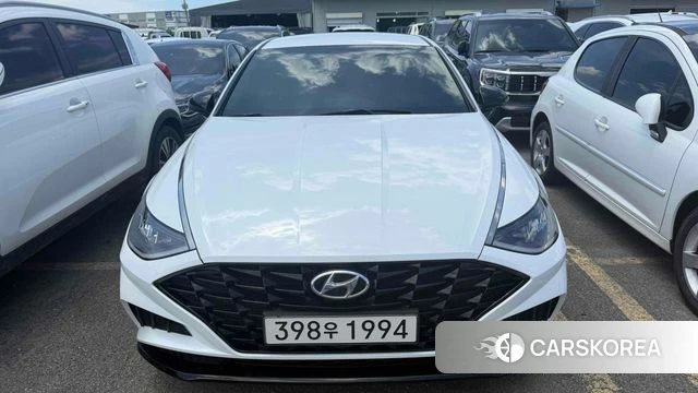 Hyundai Sonata (DN8) 2022 Белый из Кореи