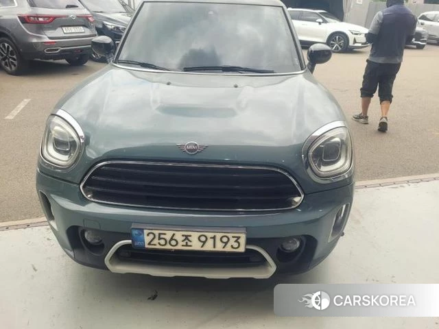 Mini Cooper D Countryman 2021 Небесно-голубой из Кореи