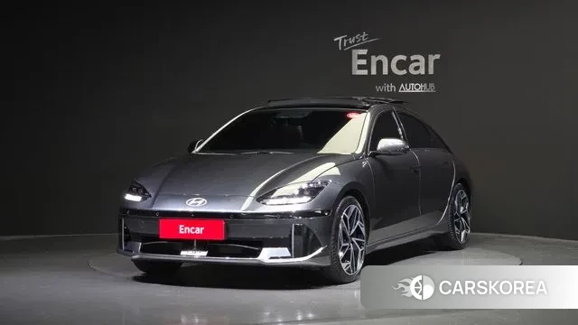 Hyundai Ionic 6 2022 Серый из Кореи