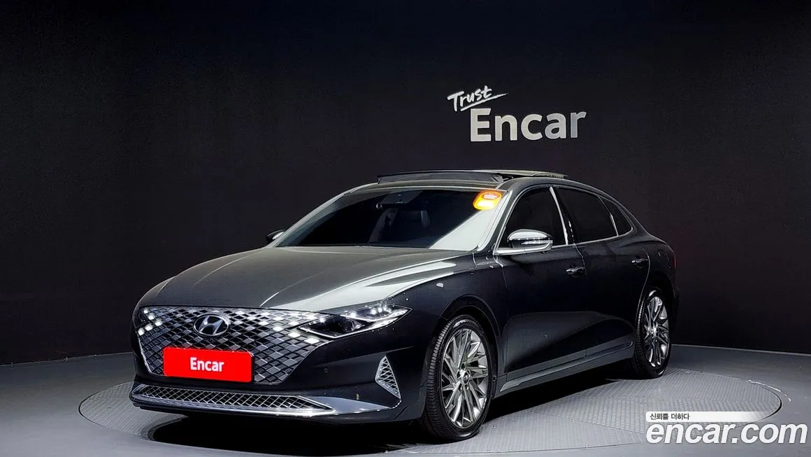 Hyundai The New Grandeur IG 2020 Черный из Кореи