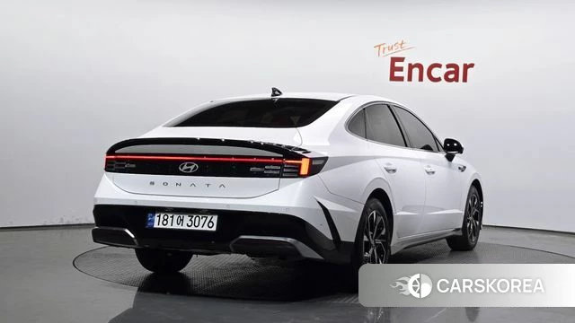 Hyundai Sonata D Edge (DN8) 2024 Белый из Кореи