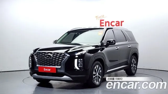 Hyundai Palisade 2021 Черный из Кореи