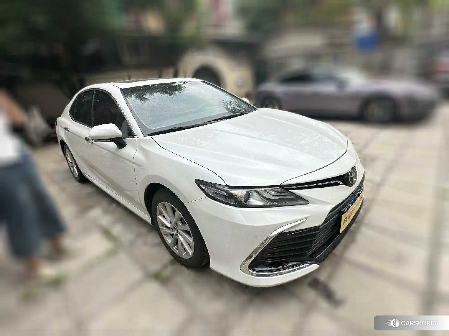 Toyota Camry 2021 Белый из Китая