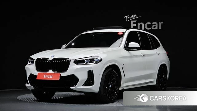 BMW X3 (G01) 2022 Белый из Кореи