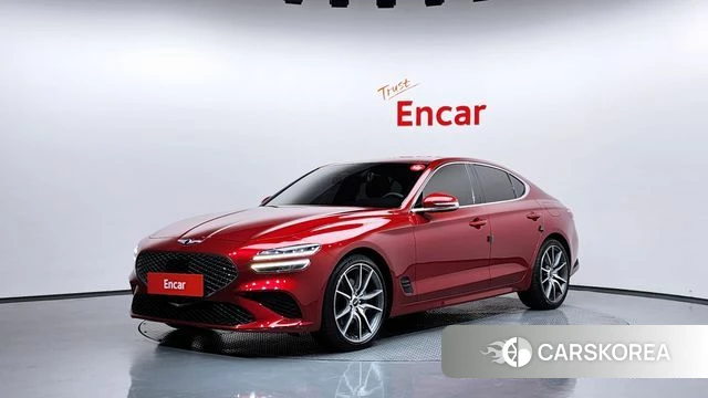 Genesis The New G70 2021 Красный из Кореи
