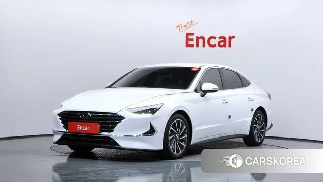Hyundai Sonata (DN8) 2019 Белый из Кореи