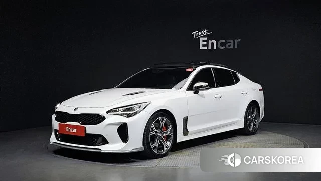 Kia Stinger 2018 Белый из Кореи