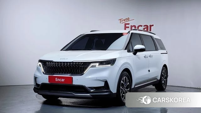 Kia Carnival 4th generation 2022 Белый из Кореи