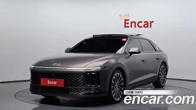 Hyundai Grandeur (GN7) 2023 Серый из Кореи