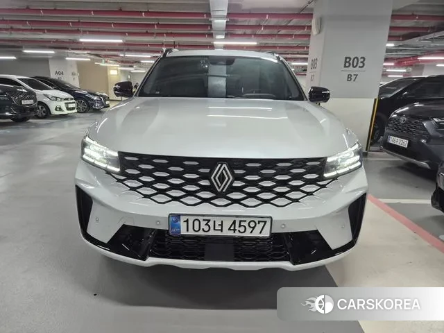 Renault Korea (Samsung) Grand Coleos 2024 Белый из Кореи