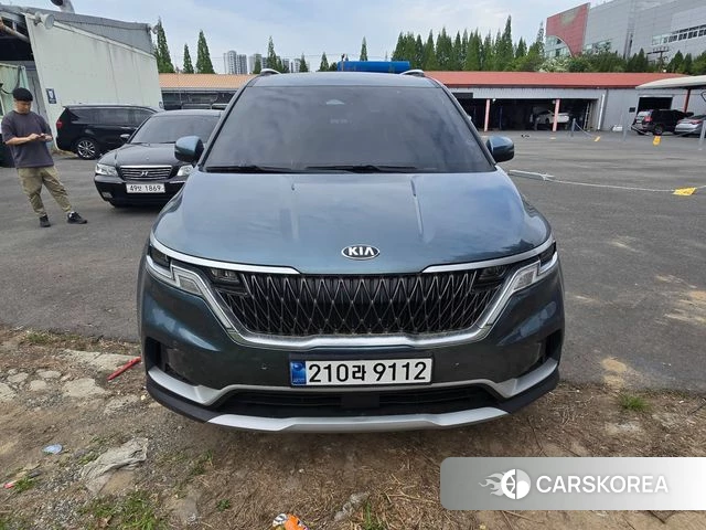 Kia Carnival 4th generation 2021 Синий из Кореи