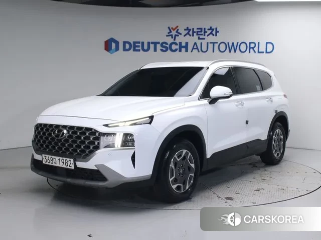 Hyundai The New Santa Fe 2022 Белый из Кореи